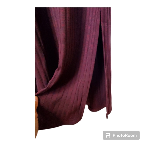 MINKPINK revolve nora waist tie midi dress wine red marie small - Picture 6 of 7